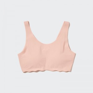 Beige Kids Uniqlo Airism Bras | USA WFGNI-5867