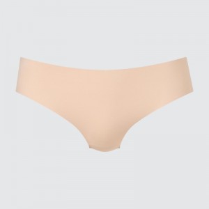 Beige Women Uniqlo Airism Ultra Seamless Regular Underwear | USA ONHCS-9174