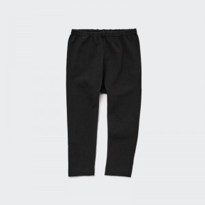 Black Baby Uniqlo Full-length (Solid) Leggings | USA KLPAG-7892