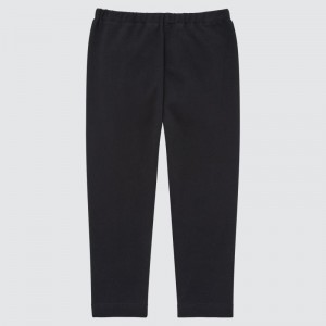 Black Baby Uniqlo Full-length (Solid) Leggings | USA JBCHT-9178