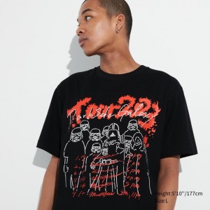 Black Men Uniqlo Utgp2023: Magic For All Ut (Short-sleeve Graphic) (Takashi Miyahira) T Shirts | USA OKGSJ-6402