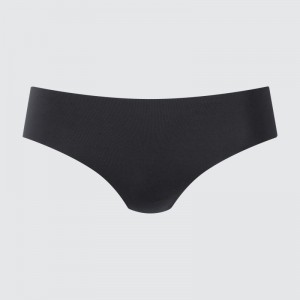 Black Women Uniqlo Airism Ultra Seamless Regular Briefs Shorts | USA YSERA-4512