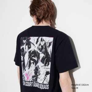 Black Women Uniqlo Bleach: Thousand-year Blood War Ut (Short-sleeve Graphic) T Shirts | USA GTWUB-0214