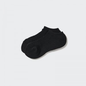 Black Women Uniqlo Heattech Short Socks | USA XHGQC-1795