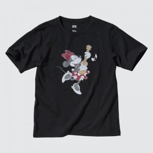 Black Women Uniqlo Magic For All Classics Short-sleeve Ut T Shirts | USA XBNUE-6039