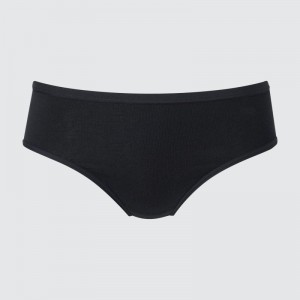 Black Women Uniqlo Mid-rise Underwear | USA XYAIL-0876