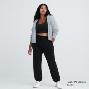 Black Women Uniqlo Sweatpants Sweatpants | USA FBOGK-4293