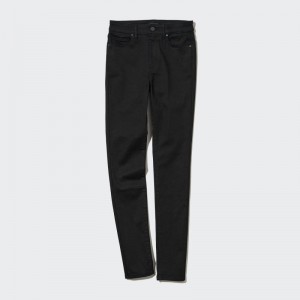 Black Women Uniqlo Ultra Stretch Skinny High-rise Jeans | USA VAXZH-6587