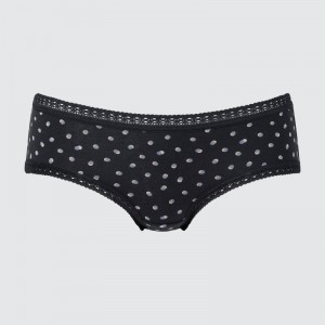 Black Women Uniqlo Underwear | USA ZIMRP-9370