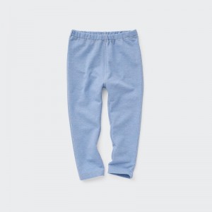 Blue Baby Uniqlo Full-length (Denim Like) Leggings | USA BVWAR-8471