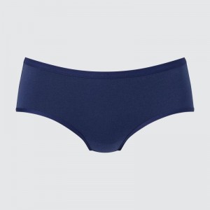 Blue Women Uniqlo Plain Underwear | USA HUDSQ-0563