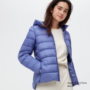 Blue Women Uniqlo Ultra Light Down Parka | USA XUMGP-5462