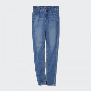 Blue Women Uniqlo Ultra Stretch Skinny High-rise Jeans | USA JTCDX-6359