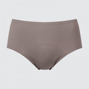 Brown Women Uniqlo Airism Period High-rise Underwear | USA UPTCK-7245