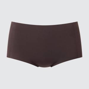 Dark Brown Women Uniqlo Airism Ultra Seamless High-rise Underwear | USA KRPXF-9613