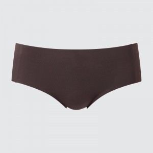 Dark Brown Women Uniqlo Airism Ultra Seamless Underwear | USA GRNHV-0897