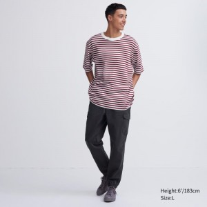 Dark Grey Men Uniqlo Cargo Jogger | USA QSTYD-0728