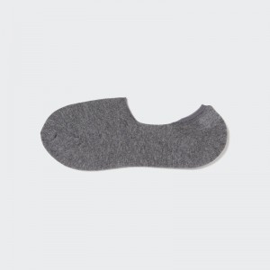 Dark Grey Men Uniqlo Low Cut Socks | USA ZMFHC-2478