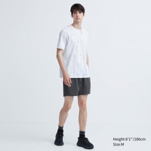 Dark Grey Men Uniqlo Ultra Stretch Dry-ex (5") Shorts | USA QLIRG-5617