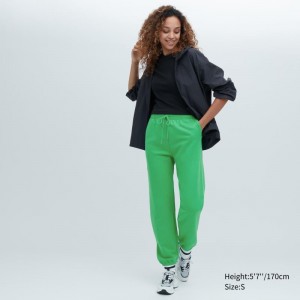 Green Women Uniqlo Sweatpants Sweatpants | USA NOWAM-1504