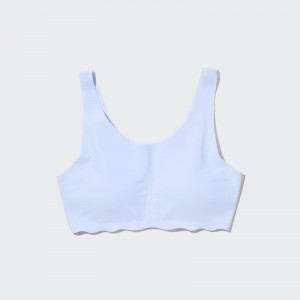 Light Blue Kids Uniqlo Airism Bras | USA MROKC-8354