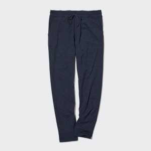 Navy Men Uniqlo Ultra Stretch Active Jogger | USA OJKMT-5420