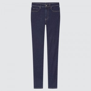 Navy Women Uniqlo Ultra Stretch Skinny High-rise Jeans | USA AGJKX-8490