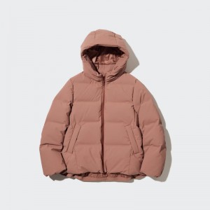 Orange Women Uniqlo Seamless Down Parka | USA NSXMA-4328