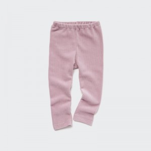 Pink Baby Uniqlo Leggings (Corduroy Like) Leggings | USA RXVBP-6219