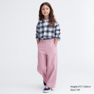 Pink Kids Uniqlo Corduroy Baggy Pants | USA EFTZB-8459