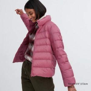 Pink Women Uniqlo Ultra Light Down Jackets | USA ZDYTB-1049