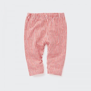 Red Baby Uniqlo Cropped Leggings | USA ENDAU-3947