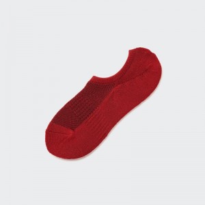 Red Men Uniqlo Pile Low Cut Socks | USA JGYVW-9387