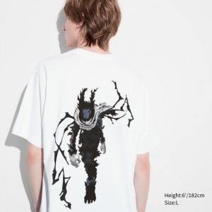 White Men Uniqlo My Hero Academia Ut (Short-sleeve Graphic) T Shirts | USA QLWJN-6205