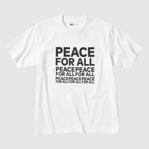 White Men Uniqlo Peace For All (Kashiwa Sato) (Short-sleeve Graphic) T Shirts | USA XTIFM-8496