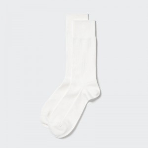 White Men Uniqlo Supima® Cotton Pique Socks | USA ODFKS-7281