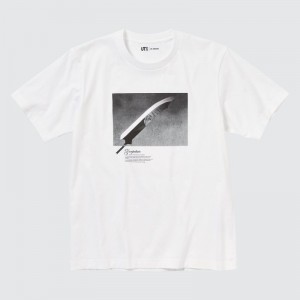 White Men Uniqlo Ut Archive Ut (Bleach) (Short-sleeve Graphic) T Shirts | USA OGQVN-2763