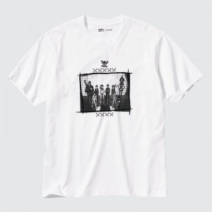 White Men Uniqlo Ut Archive Ut (One Piece) (Short-sleeve Graphic) T Shirts | USA BOWJM-4210