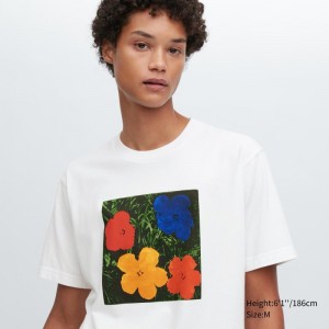 White Men Uniqlo Ut Archive Ut (Short Sleeve Graphic) (Andy Warhol) T Shirts | USA WXYPH-7490