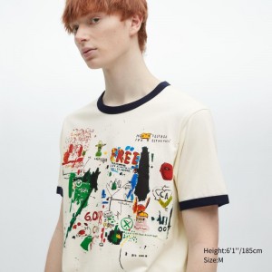 White Men Uniqlo Ut Archive Ut (Short Sleeve Graphic) (Jean-michel Basquiat) T Shirts | USA BLPWG-3107