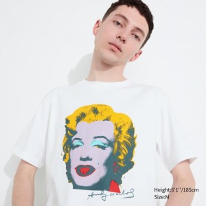 White Men Uniqlo Ut Archive Ut (Short Sleeve Graphic) (Andy Warhol) T Shirts | USA ZIHON-3517