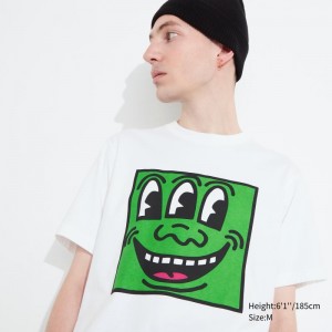 White Men Uniqlo Ut Archive Ut (Short Sleeve Graphic) (Keith Haring) T Shirts | USA UJIGO-9425