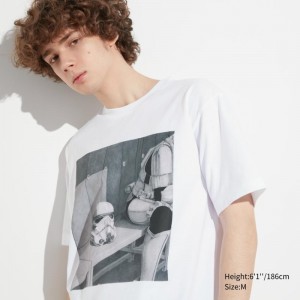 White Men Uniqlo Utgp2023: Magic For All Ut (Short-sleeve Graphic) (Jim Chen-hsiang Hu) T Shirts | USA BONCM-9135