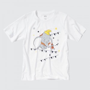 White Women Uniqlo Magic For All Classics Short-sleeve Ut T Shirts | USA MBKWV-1209