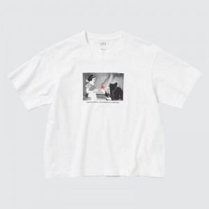 White Women Uniqlo Magic For All Favorites Ut (Short-sleeve Graphic) T Shirts | USA BGMTR-7082