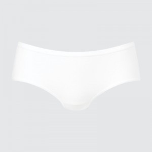 White Women Uniqlo Plain Underwear | USA DUSZT-1957