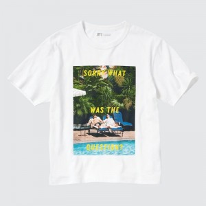 White Women Uniqlo Sofia Coppola Ut (Short-sleeve Graphic) T Shirts | USA NDTYV-3258