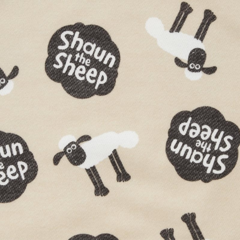 Beige Baby Uniqlo Clay Animation Graphic (Shaun The Sheep) Sweatshirt | USA ASGCP-0371