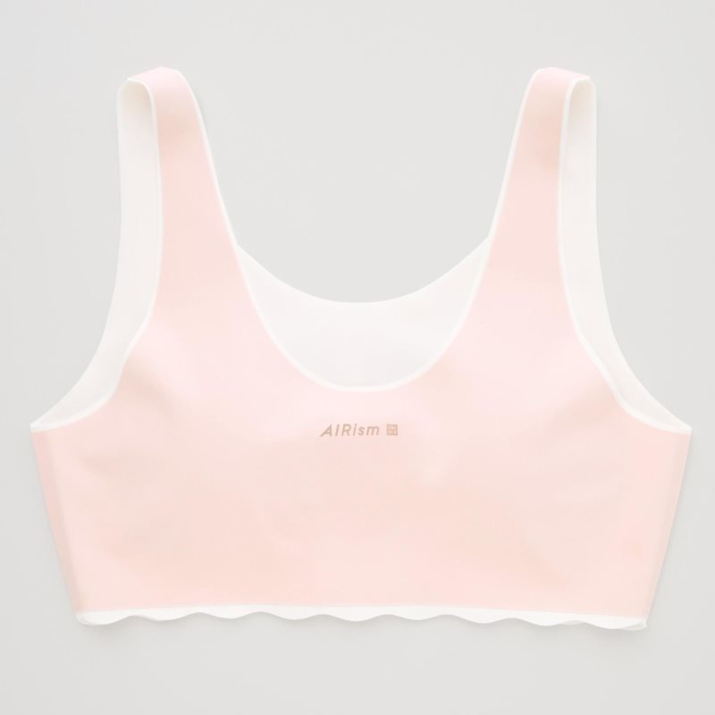 Beige Kids Uniqlo Airism Bras | USA WFGNI-5867