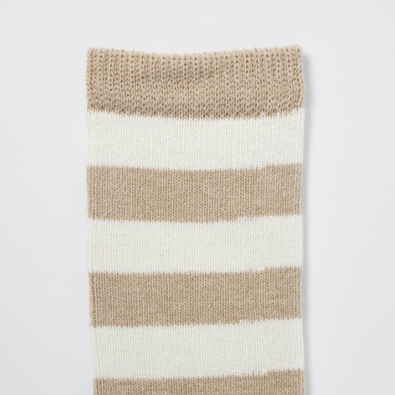 Beige Kids Uniqlo Heattech (2 Pairs) Socks | USA TGVBU-1789